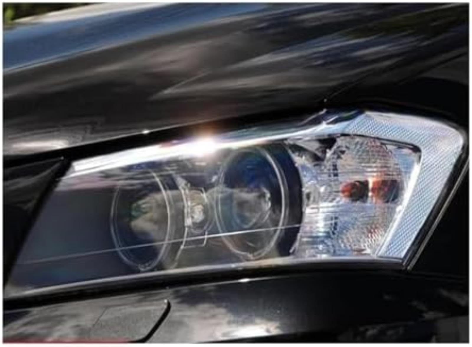 Dla BMW, dla reflektorów X3 F26 2014-2017 reflektor samochodowy reflektor obiektyw projektora Drl montaż reflektora włączony kierunkowskaz Lampka kontrolna lusterka bocznego (Xenon)