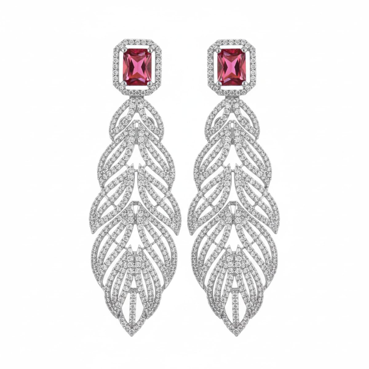 AD and emrald Pankh earrings-image-18