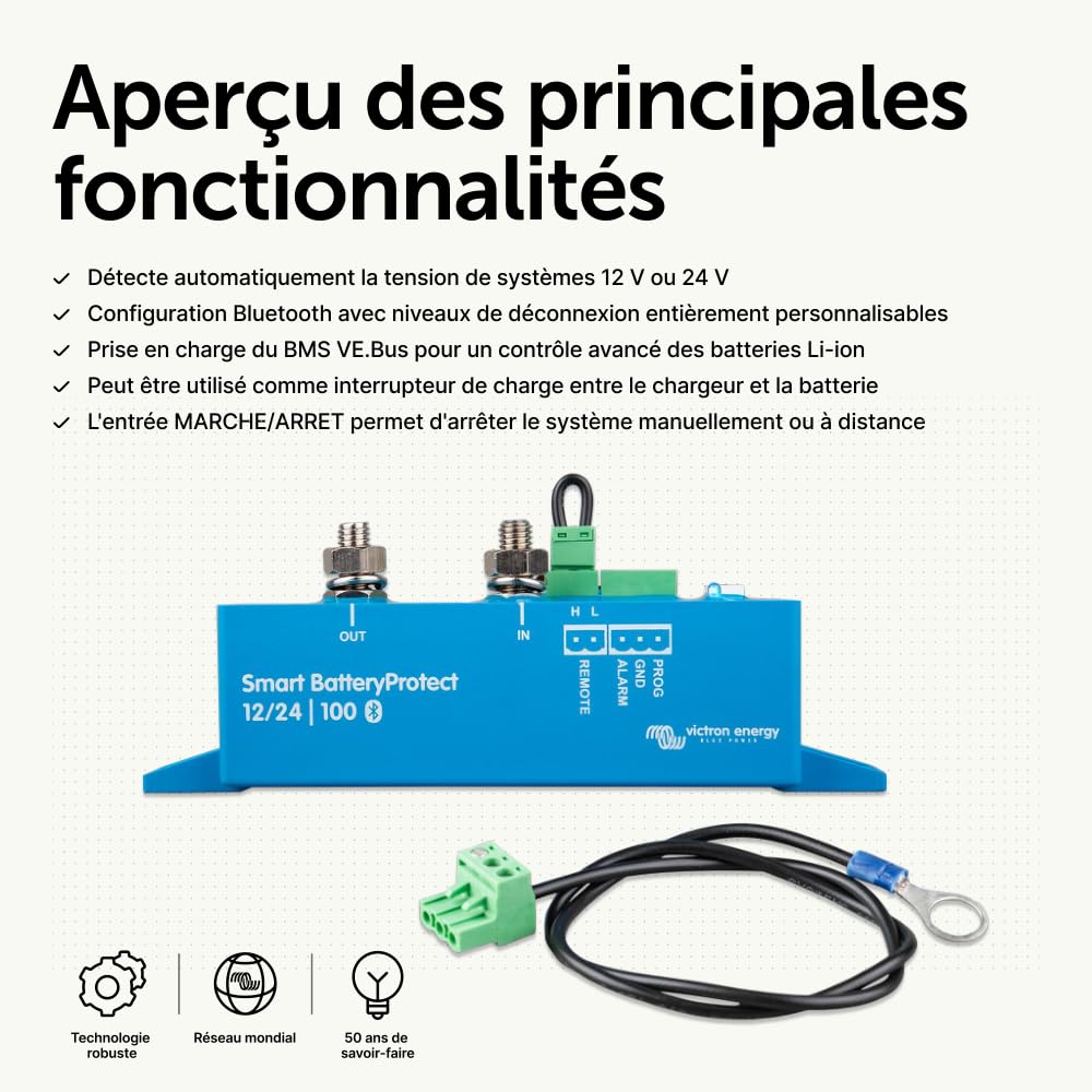 Victron Energy Smart BatteryProtect 12/24 Volt 100 amp (Bluetooth)