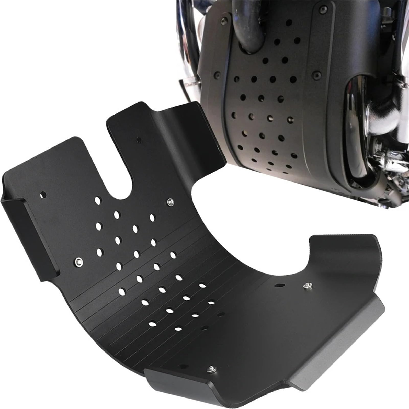 Telaio del corpo Kit Piastra paramotore per motocicletta adatta per T100 T120 T 100 120 Nero 2016-2019 2020 2021 Bonneville T120