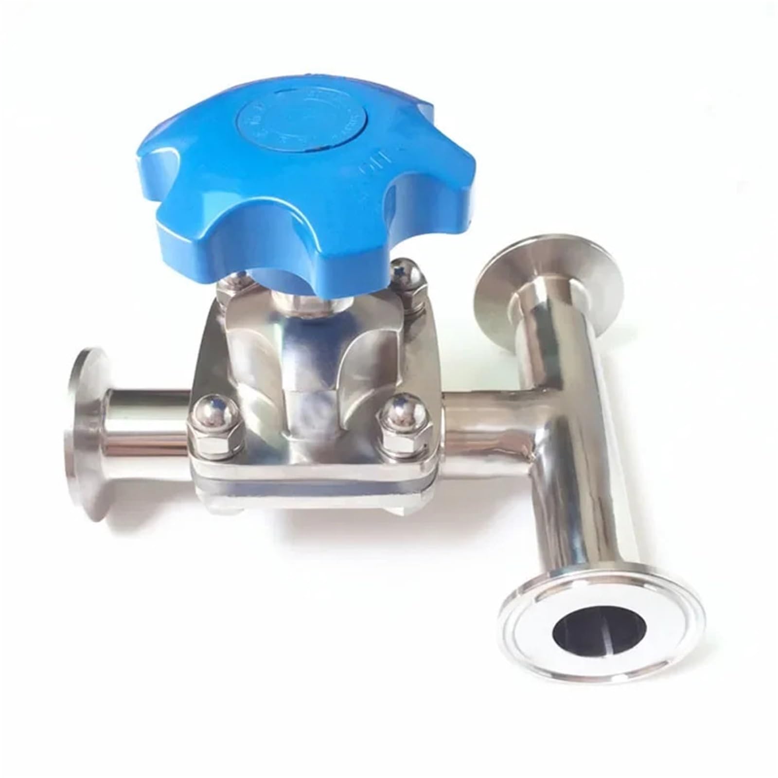 1 szt. DN15/20/25/32/40x1,5 "Tri Clamp trójnik 3-drożny zawór membranowy ze stali nierdzewnej 316L (DN32)