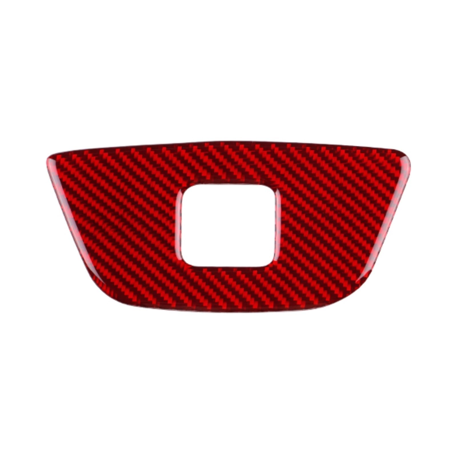 QBKGMEWCA Car Center Frame Trim Sticker Compatible for Seat Ibiza 6j 2009 2010 2011 2012 2013 2014 LHD RHD Real Soft Carbon Fiber(Type4)
