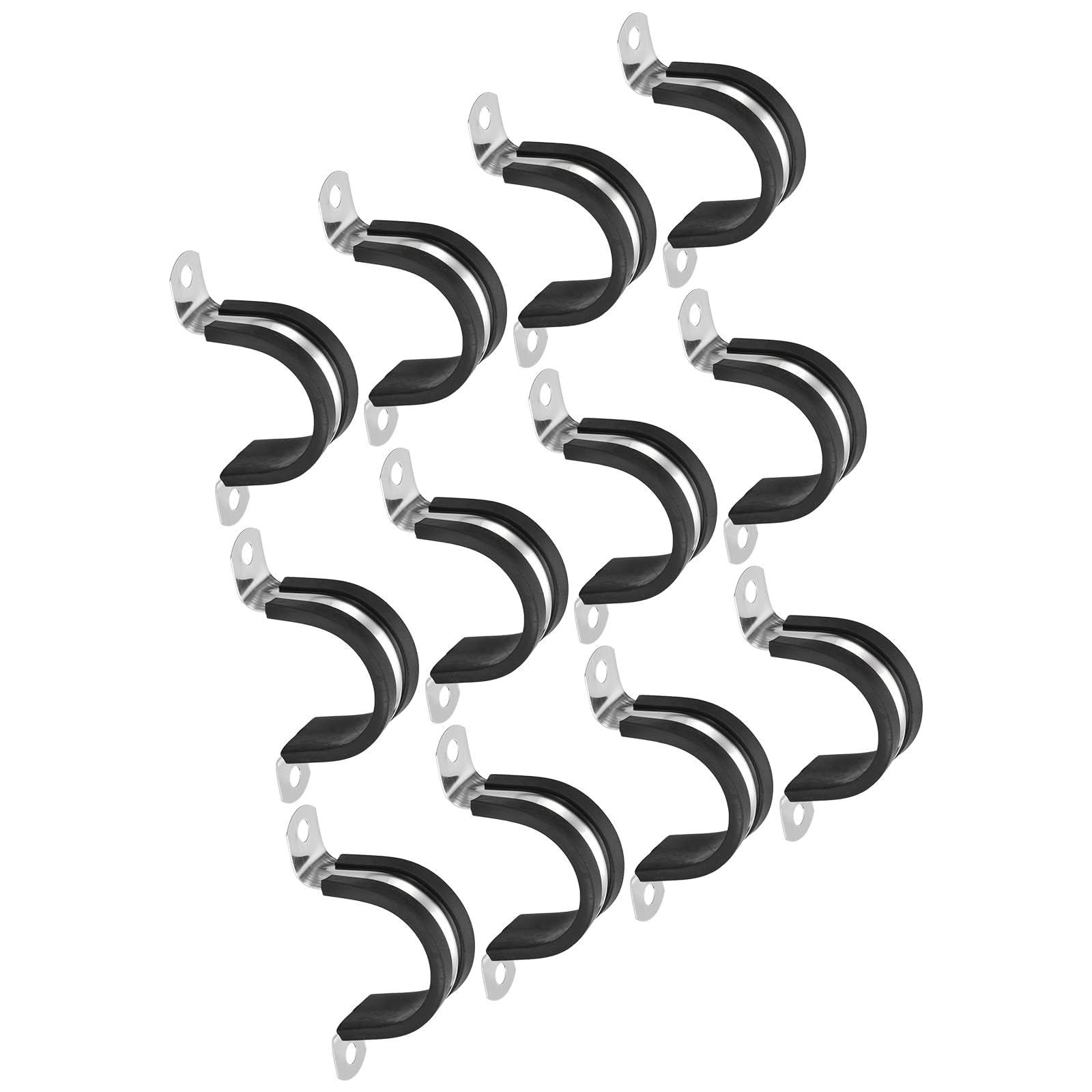TOP-VIGOR 12Pcs 38mm(1-1/2") Cable Clamp