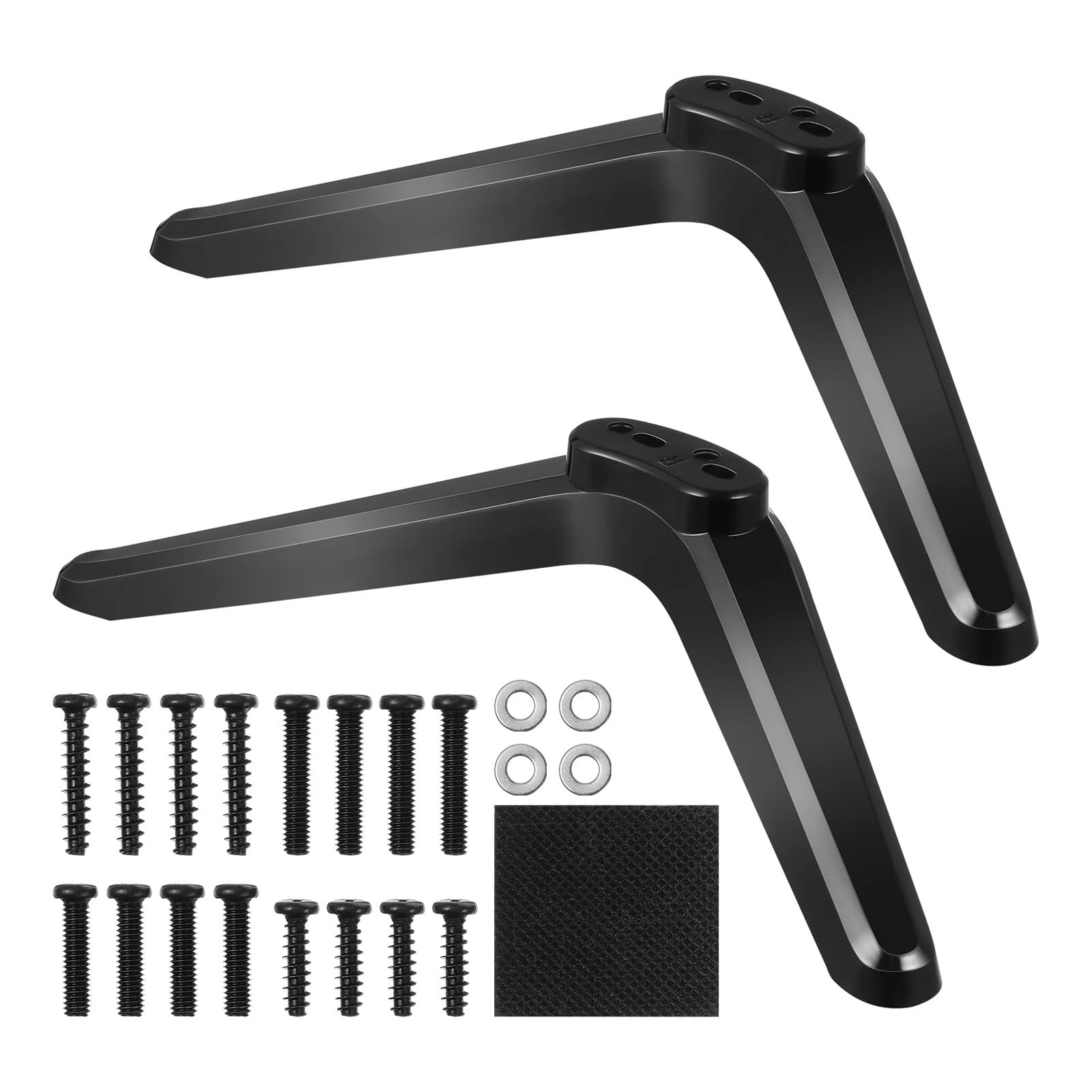 Supporto Base da scrivania da 2 Pezzi, Supporto Superiore da 32, 40, 49, 50 e 55 Pollici, Accessori for Supporto da scrivania