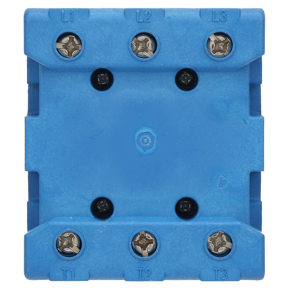 Interruptor Giratorio del Disyuntor de Carga, Interruptor de Bloqueo Selector de Leva Giratorio Universal de 2 Posiciones para Máquinas Herramientas Químicas (100A)