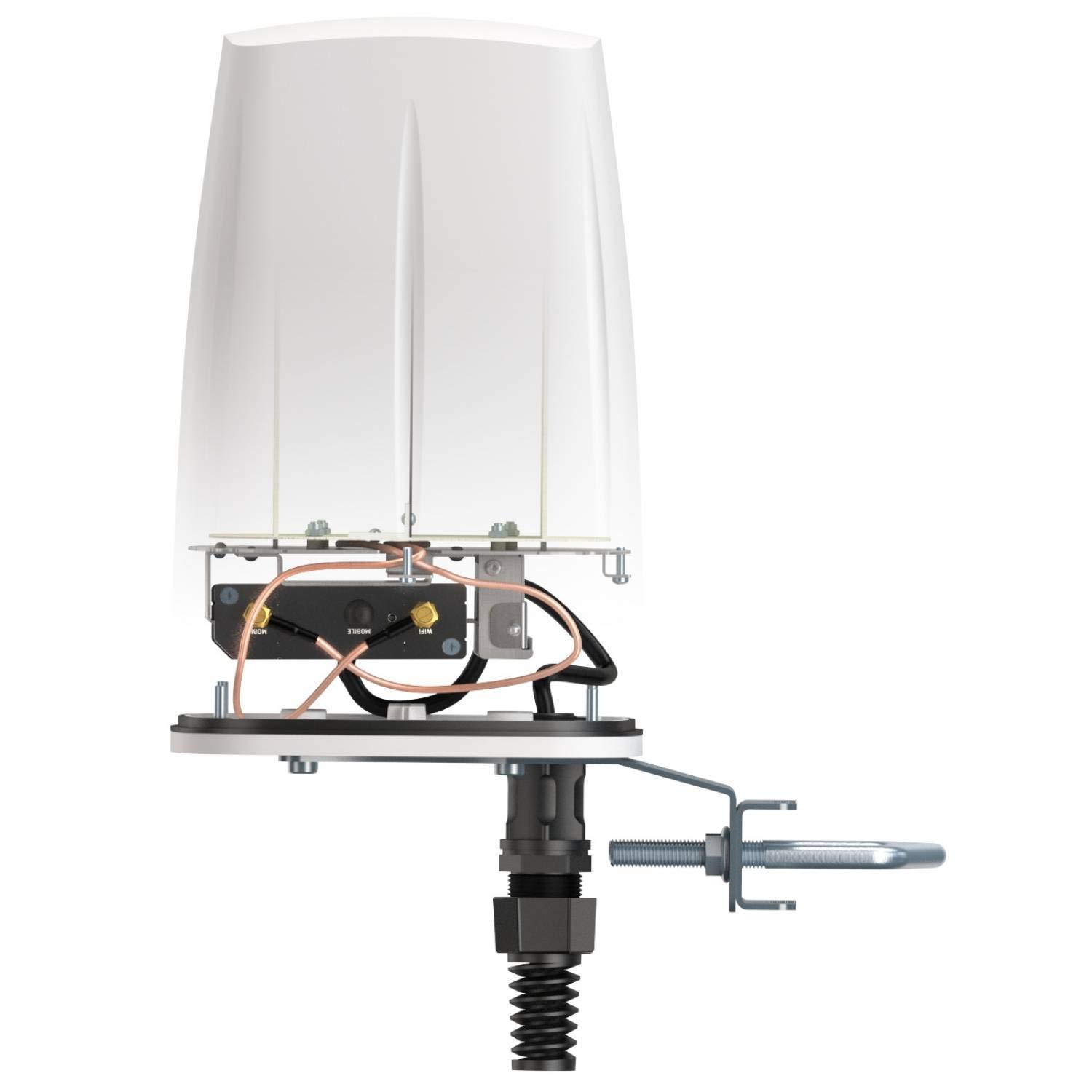 Quspot Antenna Di Rete Antenna Omnidirezionale Poe/lan 4 Dbi (quspot For Rut240/rut230 - Quspot, 7 Dbi, - 0.694-0.96/1.7-2.2/2.2-2.7 2.4-2