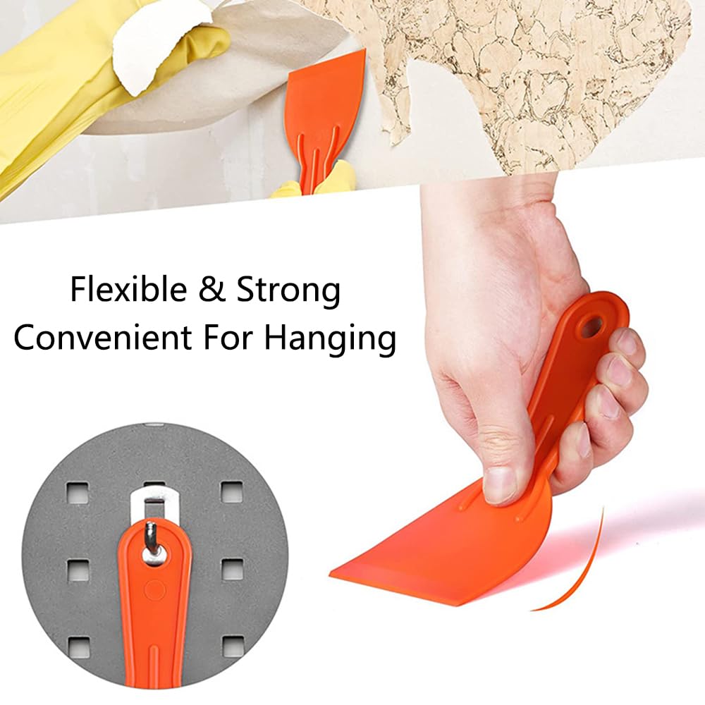 Umaki 15 Raschietti In Plastica, Set Di Spatole In Plastica, Raschietti Per Vernice, Applicatore Di Riempitivo, Spalmatrici Per Carrozzeria Auto - Foto 5