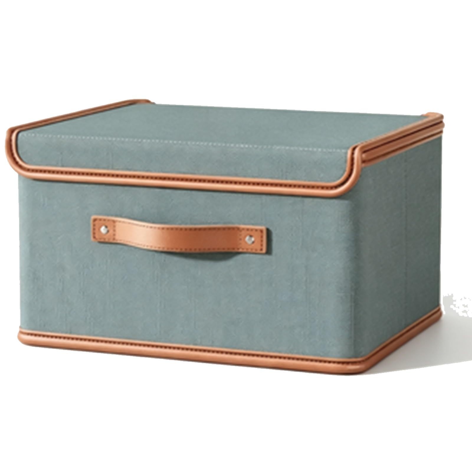 JRSIUNH Fabric Storage Box, Lidded Storage Basket