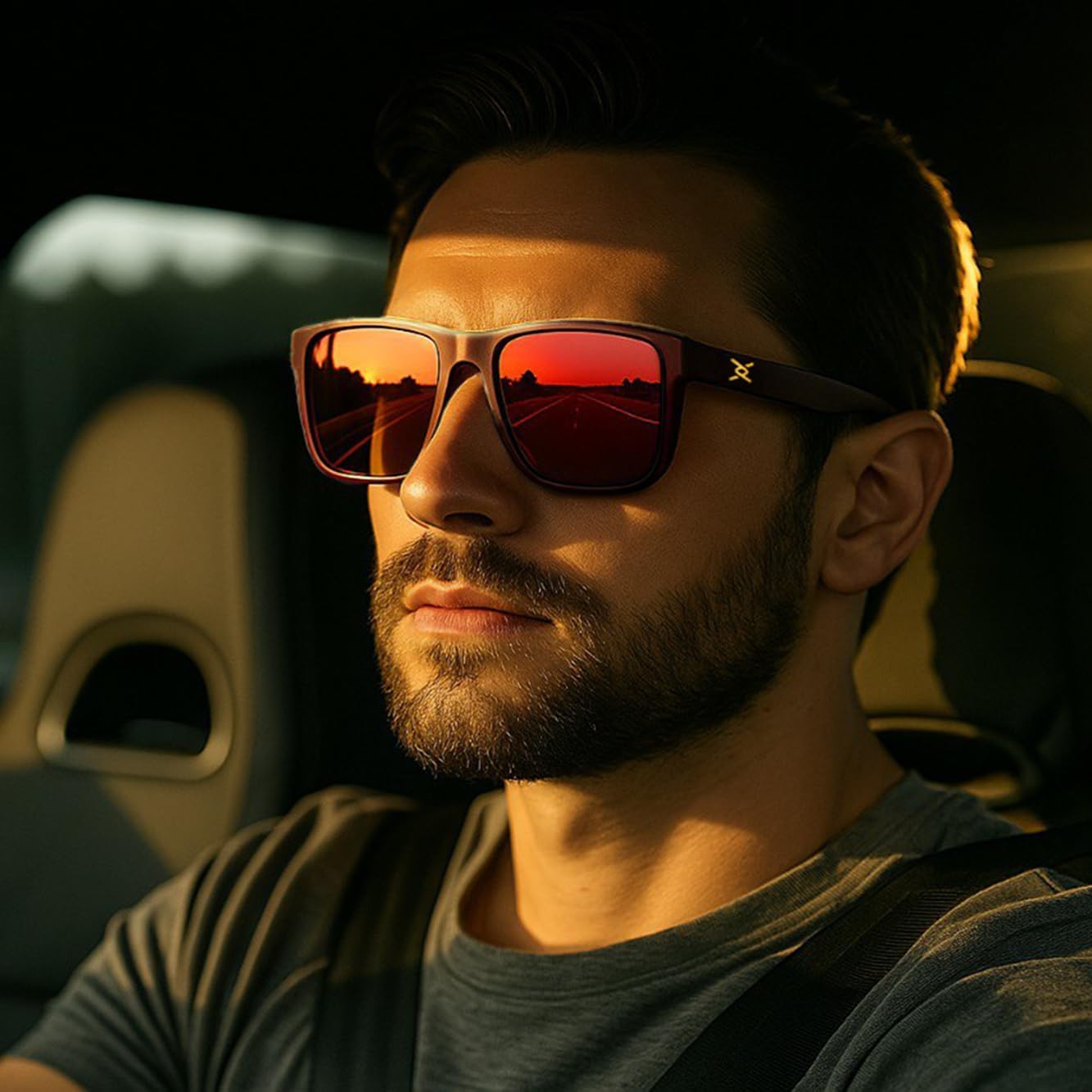 xnito Forge Men's Carbon Fiber Sunglasses – Revo Polarized UV400 Sport Sunglasses for Driving, Fishing & Outdoors – Anti-Fog and Anti-Scratch, Built to Last for Life - Image 6