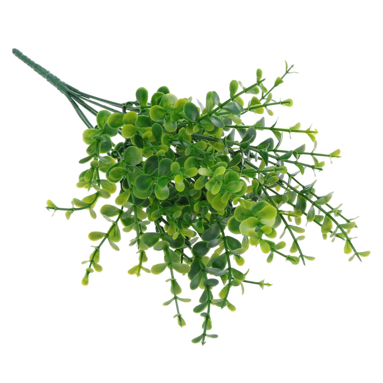 Cabilock 6pcs Faux Flower Wedding Decor Eucalyptus Leaf Ornament Artificial Eucalyptus Stems Artificial House Plants Outdoor Artificial Plants Artificial Branches Greenery Shrub Wheatgrass