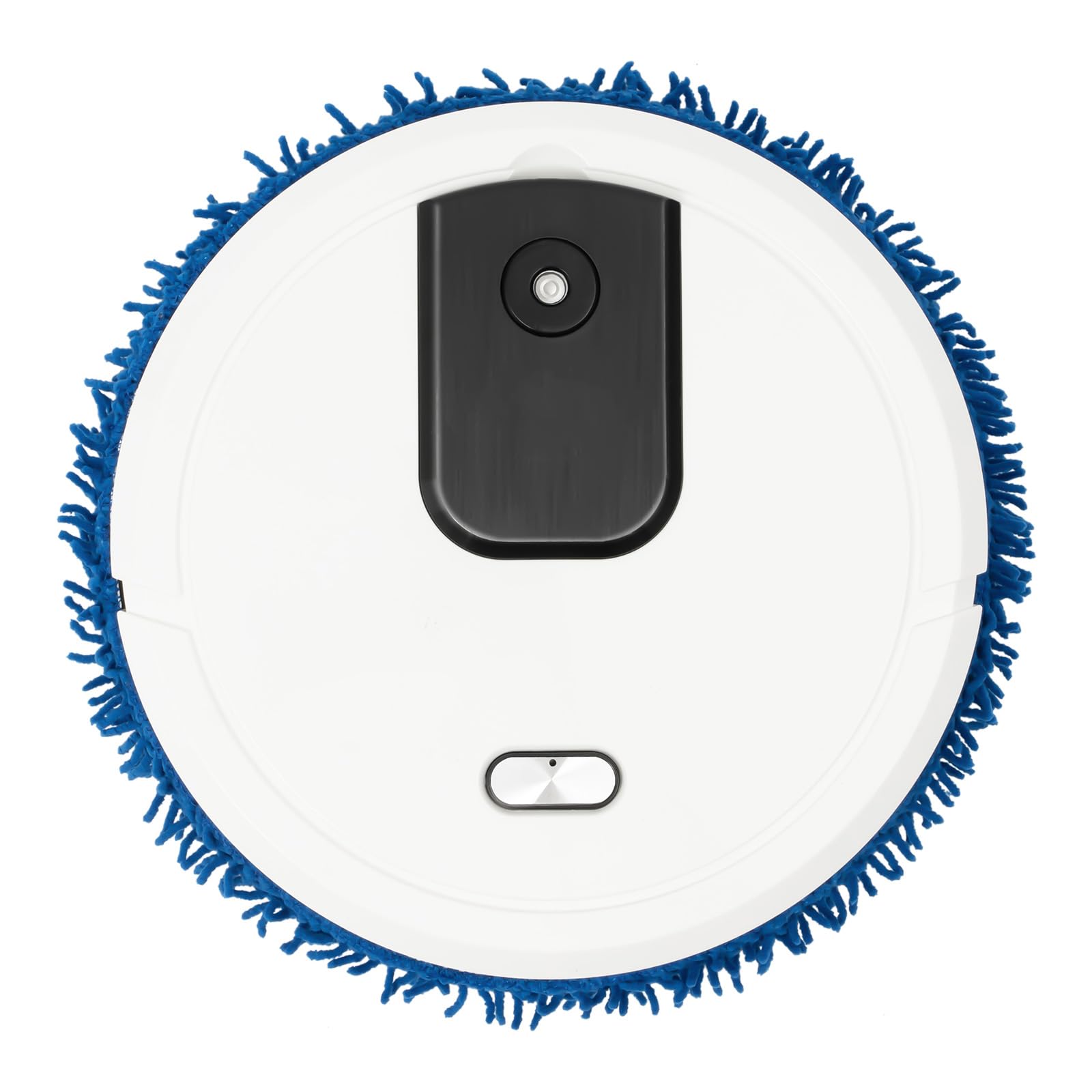Aspiradora robot mopa eléctrica sin cables, húmeda y seca 360°, redonda para polvo y manchas