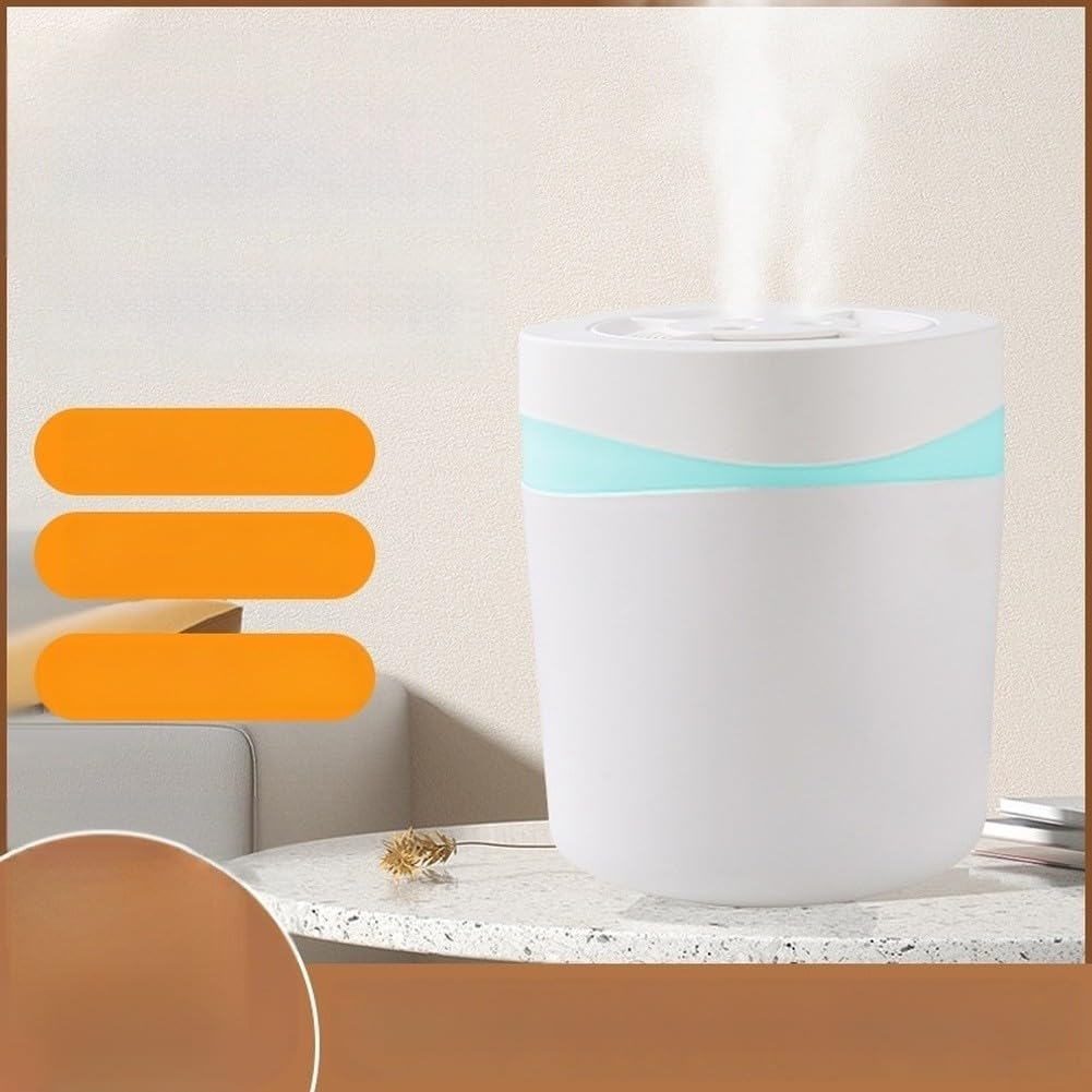 Nawilżacz powietrza USB, 5 l, duża pojemność, 3 dysze, cichy