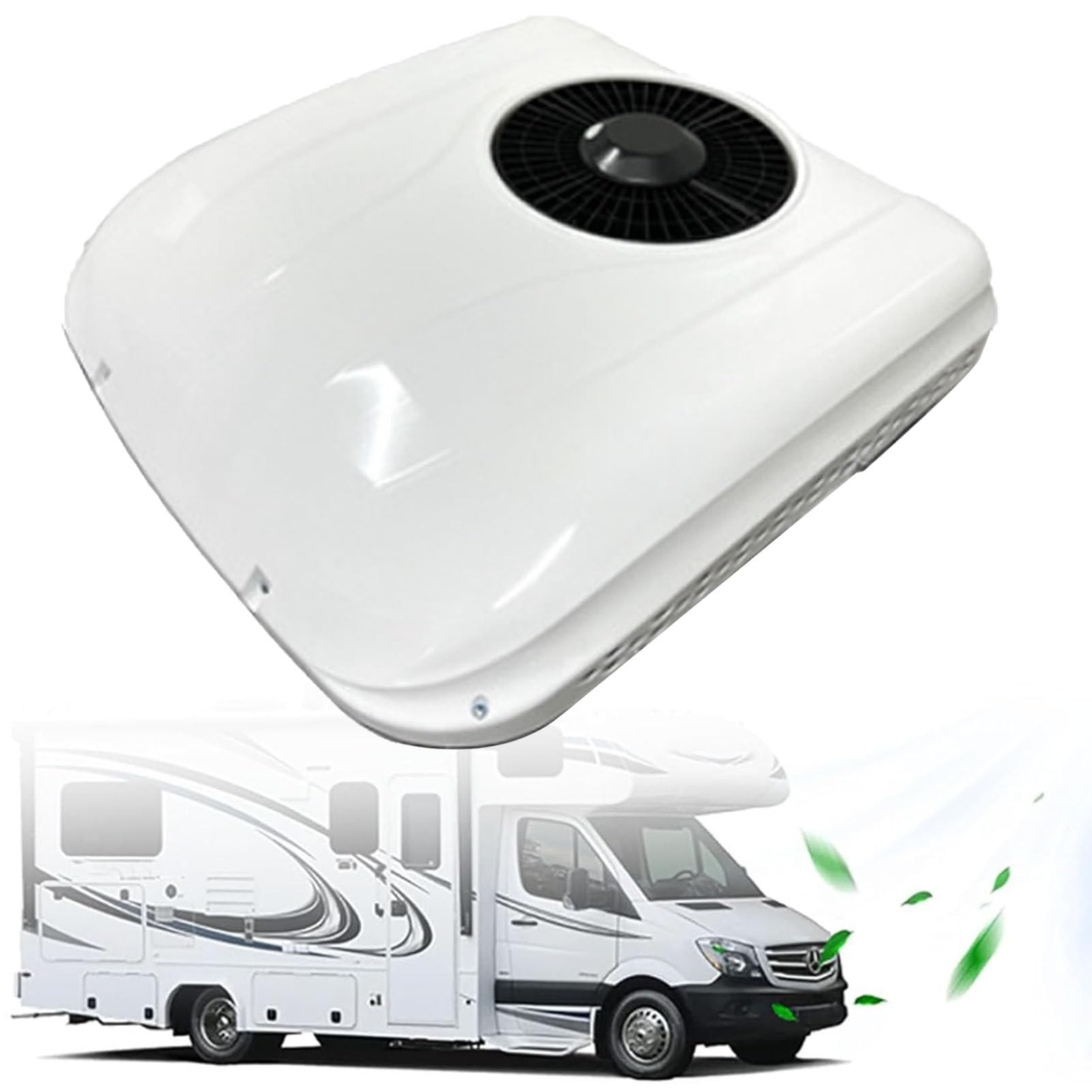 OLSKFUH Electric Rooftop Air Conditioner For Rvs,Parking Air Conditioning For Suvs, Motorhomes, Trucks, Campers, And Caravans,24V