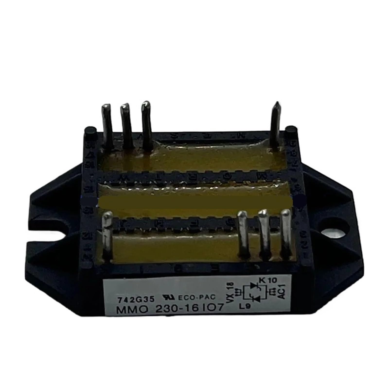 Module de pont redresseur MMO230-16IO7 triphasé pour conversion de puissance