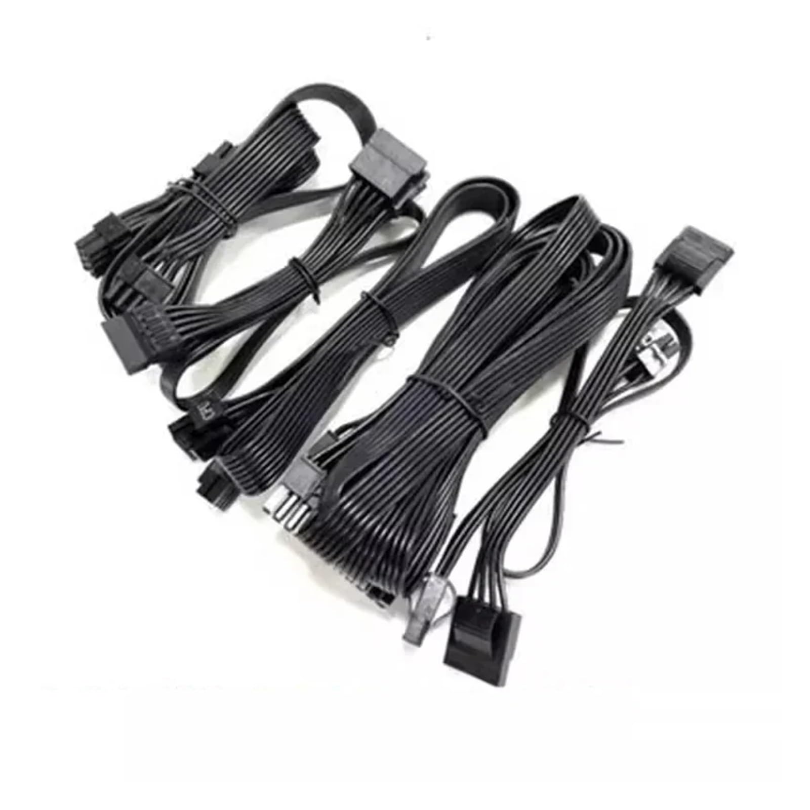 ZHANGLH 8/6P a GPU8 (6+2) pines CPU8pin (4+4) pines SATA IDE Molex Cable de alimentación para Segotep GM650 GM750 GM850 1000W 1250W Series Módulo (6Pin a 3 SATA)