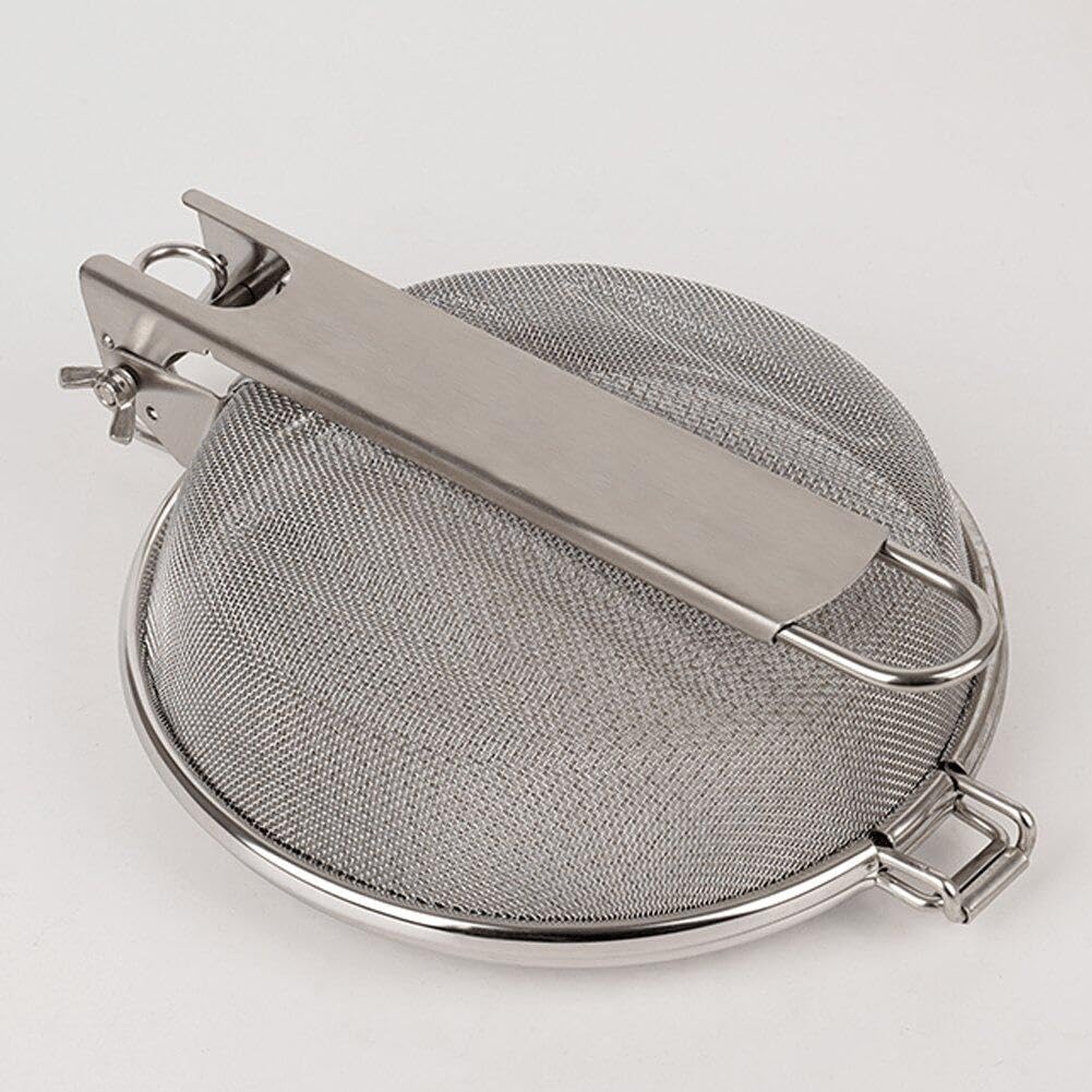 Strumento per Torrefare Chicchi di caffè Tostatore per caffè in Acciaio Inossidabile Padella a Filtro per Chicchi di caffè Portatile Strumento per caffè in con Gocciolatore per Chicchi di