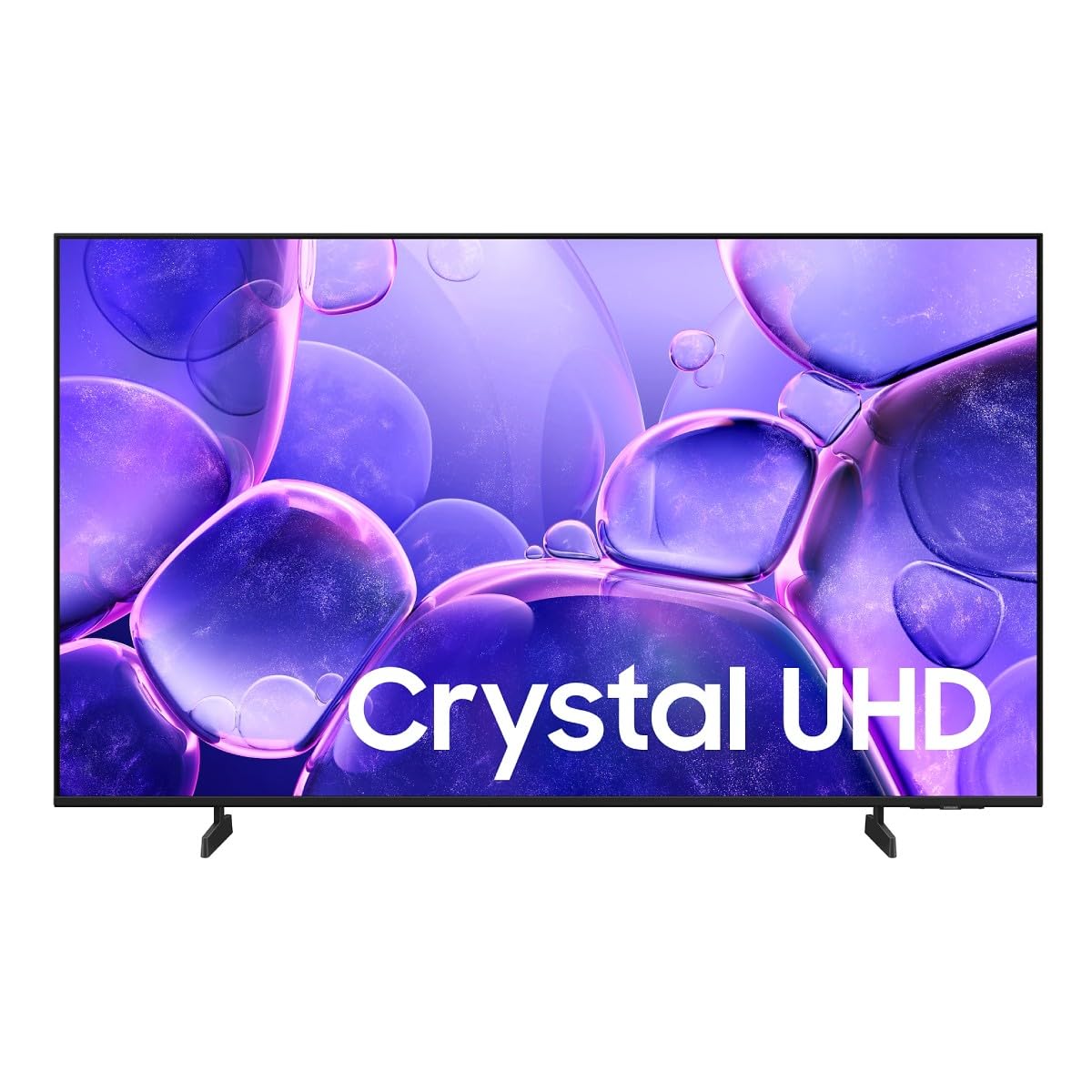 Samsung TV 50 Pouces Crystal UHD U8005 4K Smart TV, Couleurs Incroyables avec Crystal Processor 4K, écoutez Tous Les Haut-​parleurs avec Q-​Symphony, données protégées, Knox Security et Gaming Hub