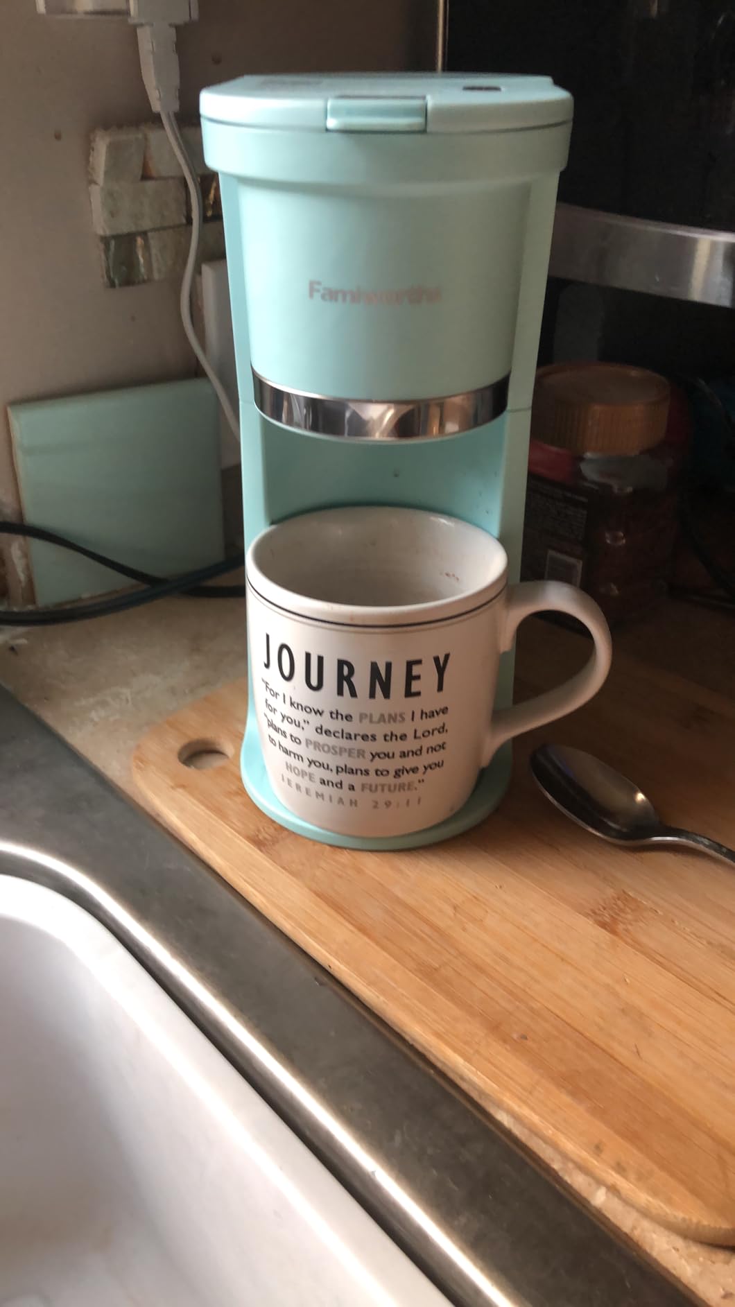 Coffee’s served quietly