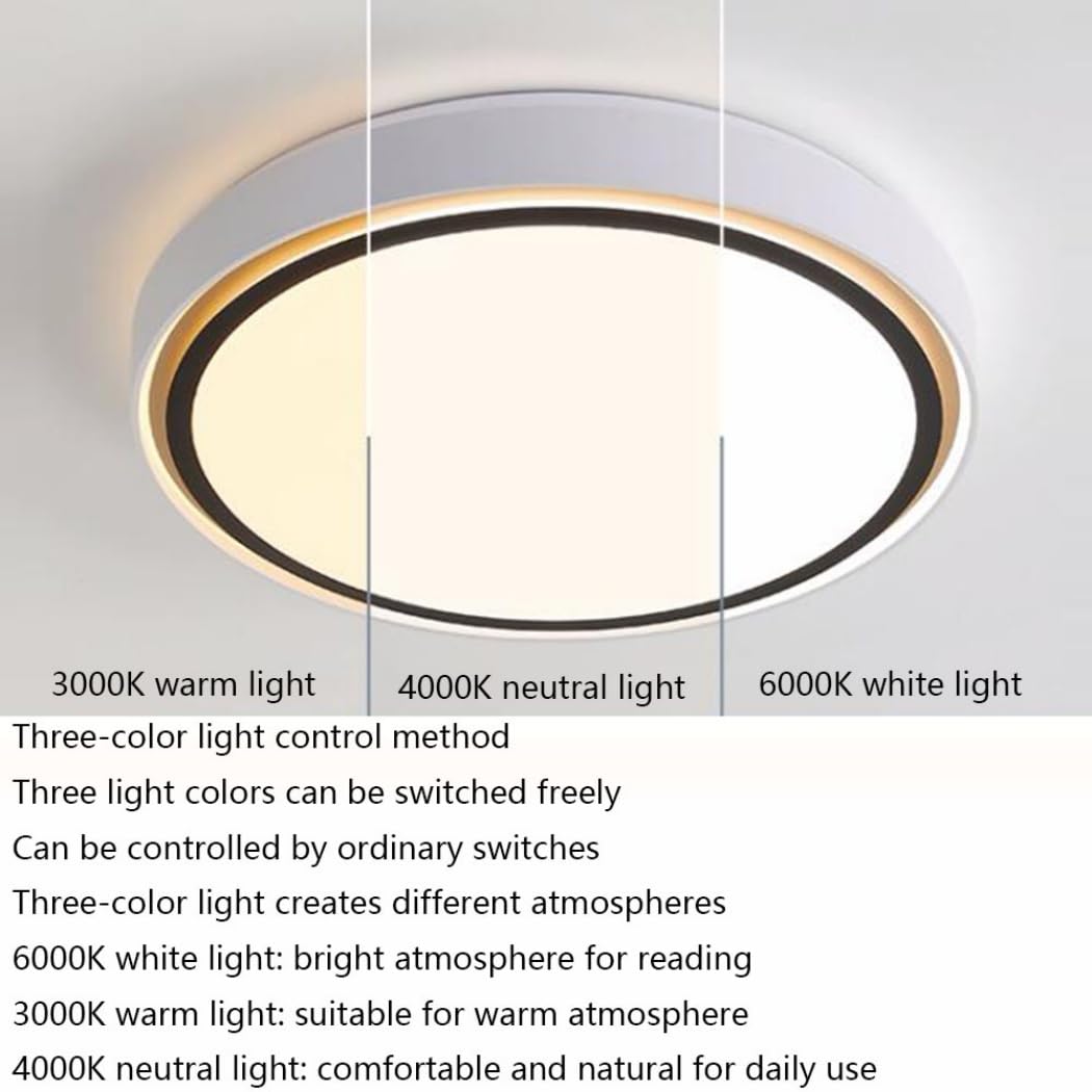 Łatwe W Montażu Lampy Sufitowe Ultracienka Lampa LED Z Bocznym Emitowaniem Światła Cienka, Płaska, Nowoczesna Oprawa Oświetleniowa Do Montażu Podtynkowego Lampy Panelowe W Stylu Chińskim KNBVFHG