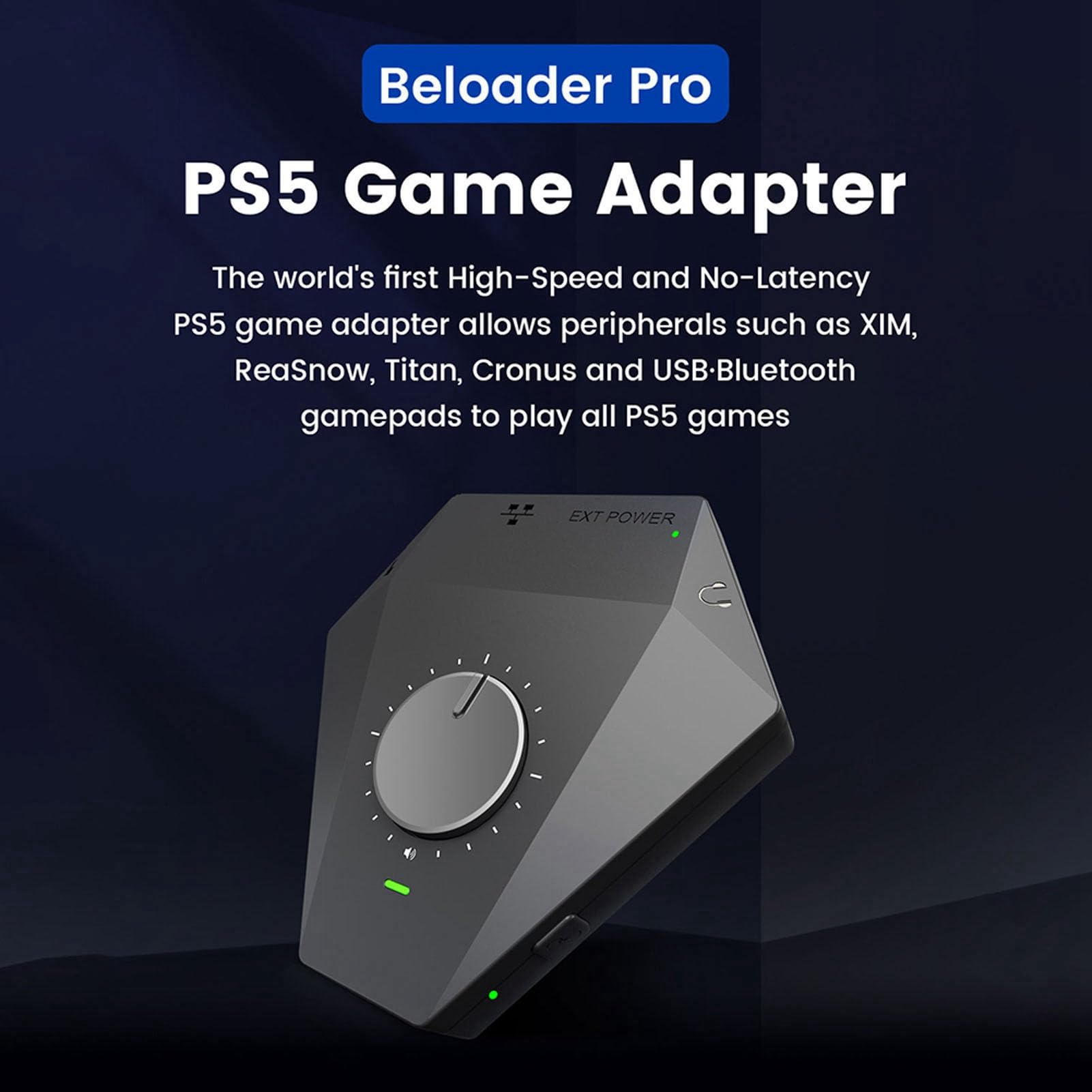 Per Adattatore Pro Per Console di Gioco Conversione Tastiera e Mouse, Connessione di Rete Cablata, Assistenza Macro Completa, Adattatore di Gioco