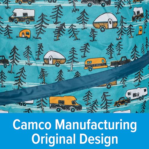 Contenedor Utility Plegable Camco 30 Galones Teal miniatura 5