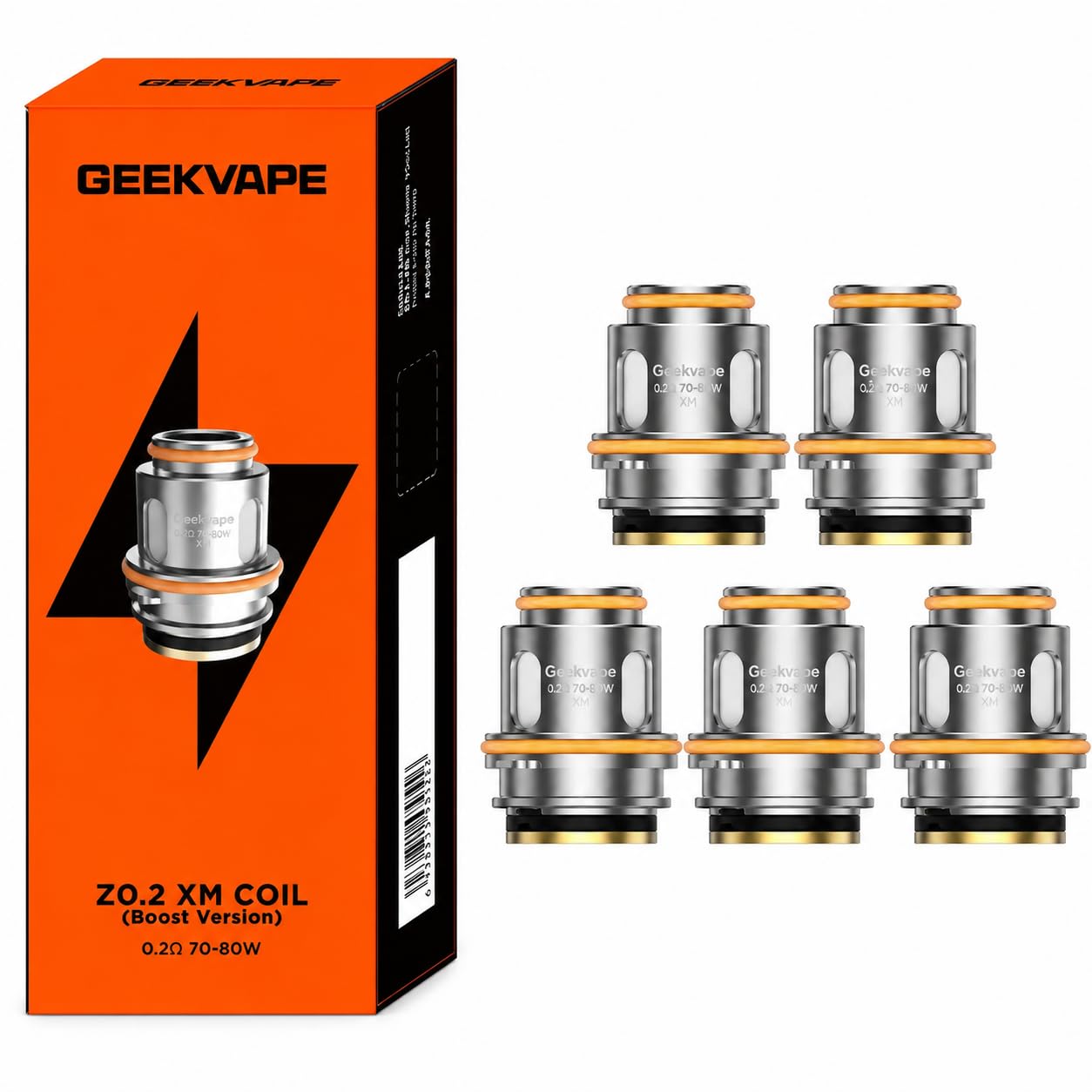 GeekVape Z Series 0.2 Ohm XM Replacement Coils [Pack of 5]