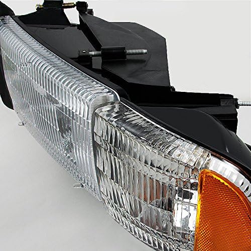 AKKON - For 1994-2002 Dodge Ram Headlights w/Corner Lights Pair Set Replacement + Red Clear Tail Lights Combo Sets