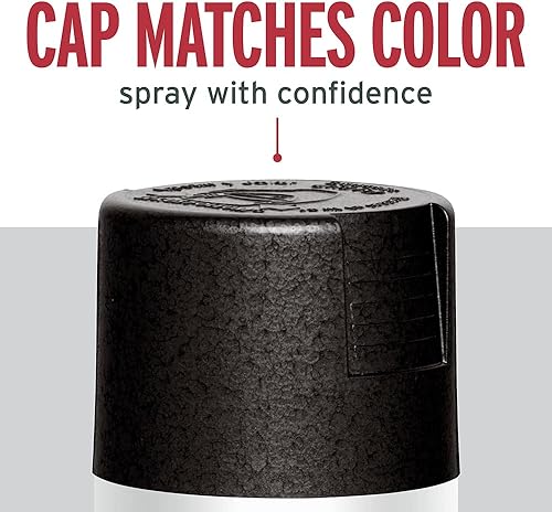 Miniatura 9 de Rust-Oleum 7215830  Pintura en aerosol con efecto martillado, color negro, 12 oz (340 g), paquete de 6