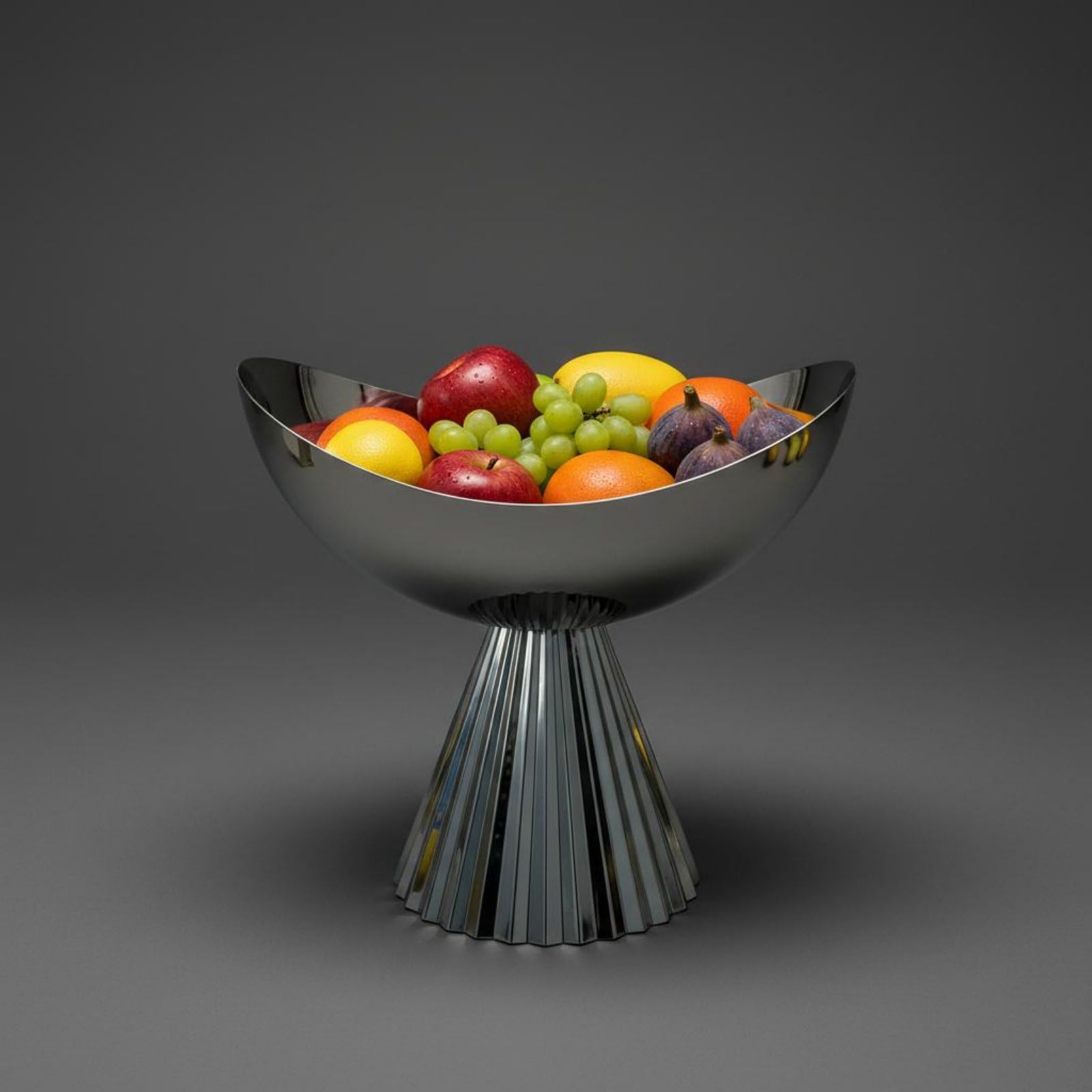 Plateau à Fruits Corbeille à Fruits, Présentoir à Fruits | Plateaux Présentoir Buffet Inox, Convient à la Table Repas Salon Accueil Invités, Multifonction pour Fruits, Légumes, Snacks