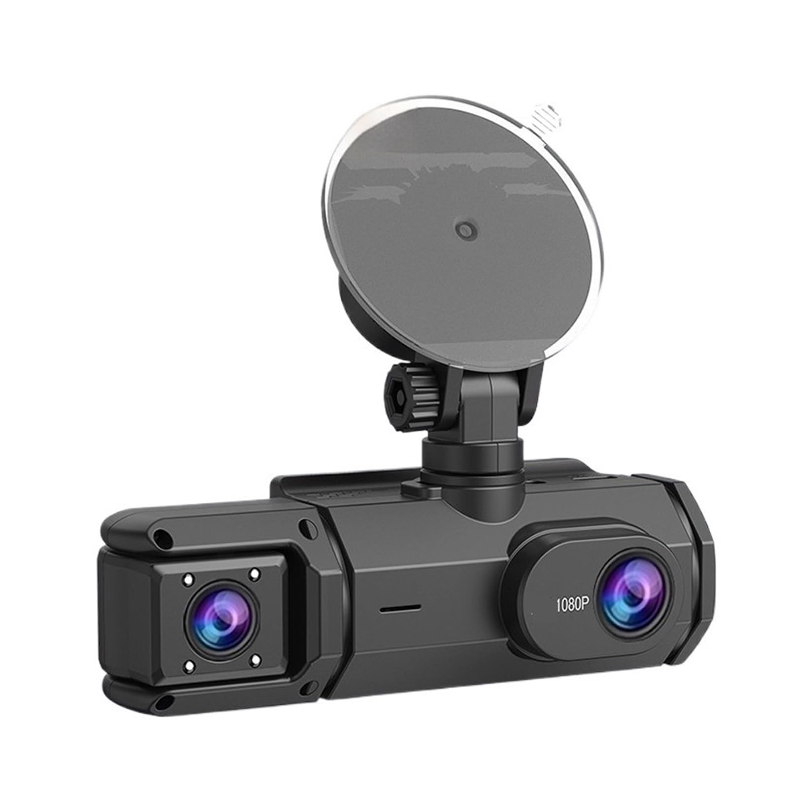 Kamera samochodowa, Kamera WIFI Do Samochodu 3-kanałowa Przednia/Wewnętrzna Tylna Rejestrator Wideo 1080P Dashcam Black Box DVR, dla samochodów
