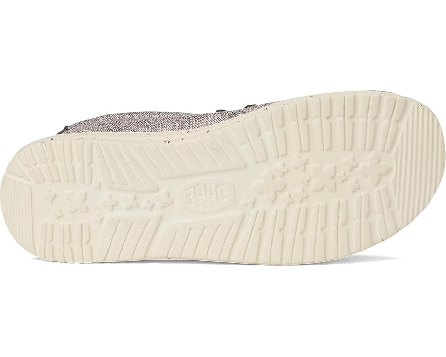 Hey Dude Kids Wally Heathered Cozy (Little Kid/Big Kid) - Bottom View