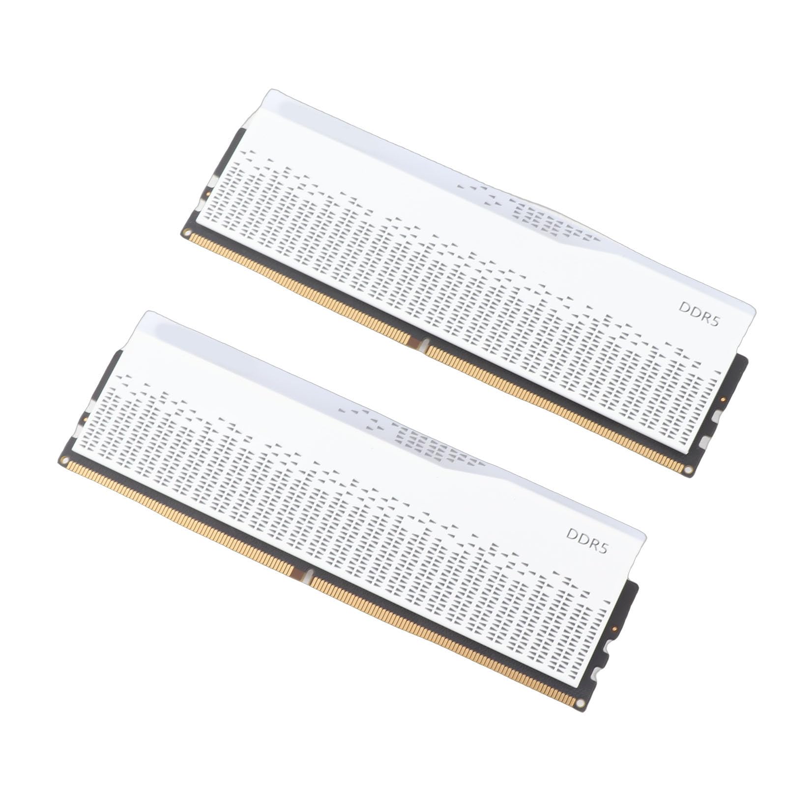 Pamięć RAM DDR5, Zestaw 32 GB, 2 X 16 GB Pamięci do Gier 6400 MHz CL38 RGB, z metalową obudową z Chipem ECC PMIC, do Komputera Stacjonarnego XMP 3.0 Expo