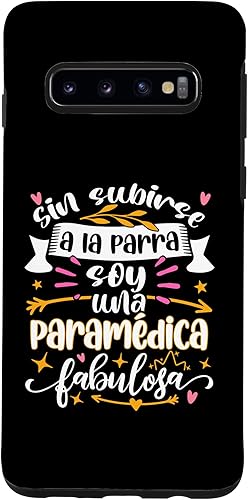 Funda para Galaxy S10 Paramédica Fabulosa Divertido Mujer Enfermera de Ambulancia