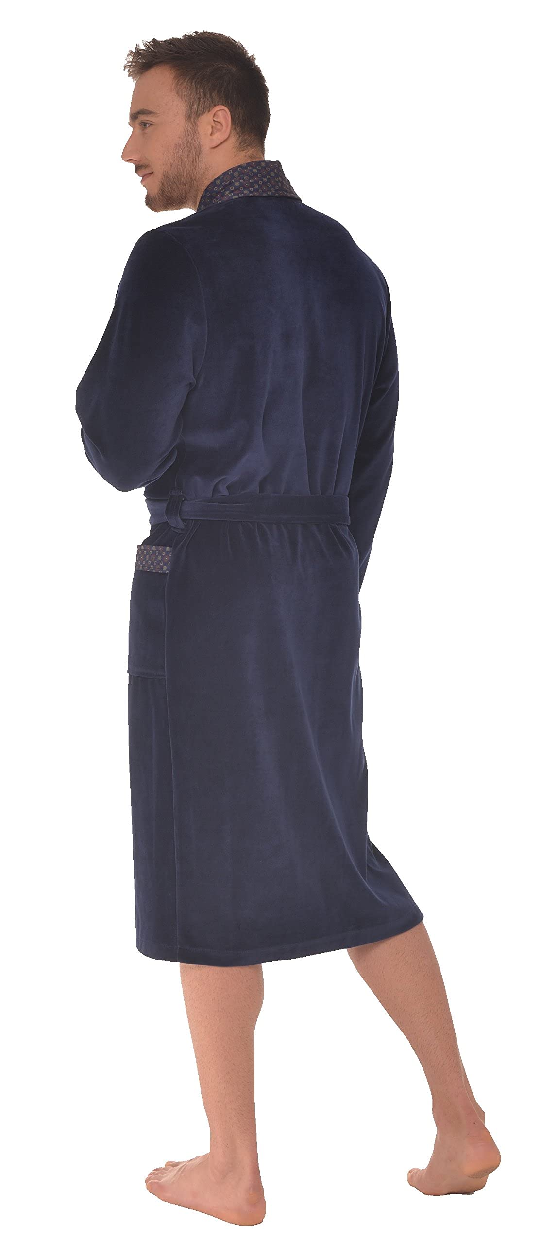 Revise Elegante Vestaglia Uomo - Comodo e Resistente – Velluto RE-101