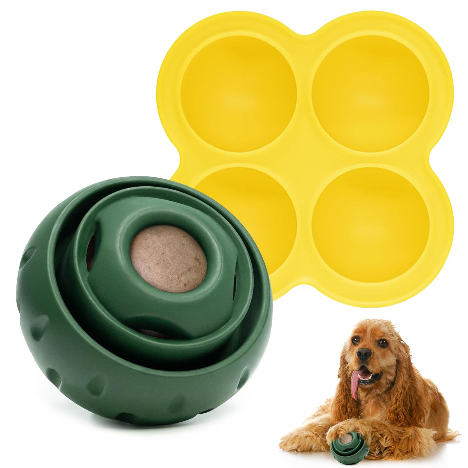 2pack Leckspielzeug Für Hunde, Leckball Für Hunde Produktbild-Vorschau 6