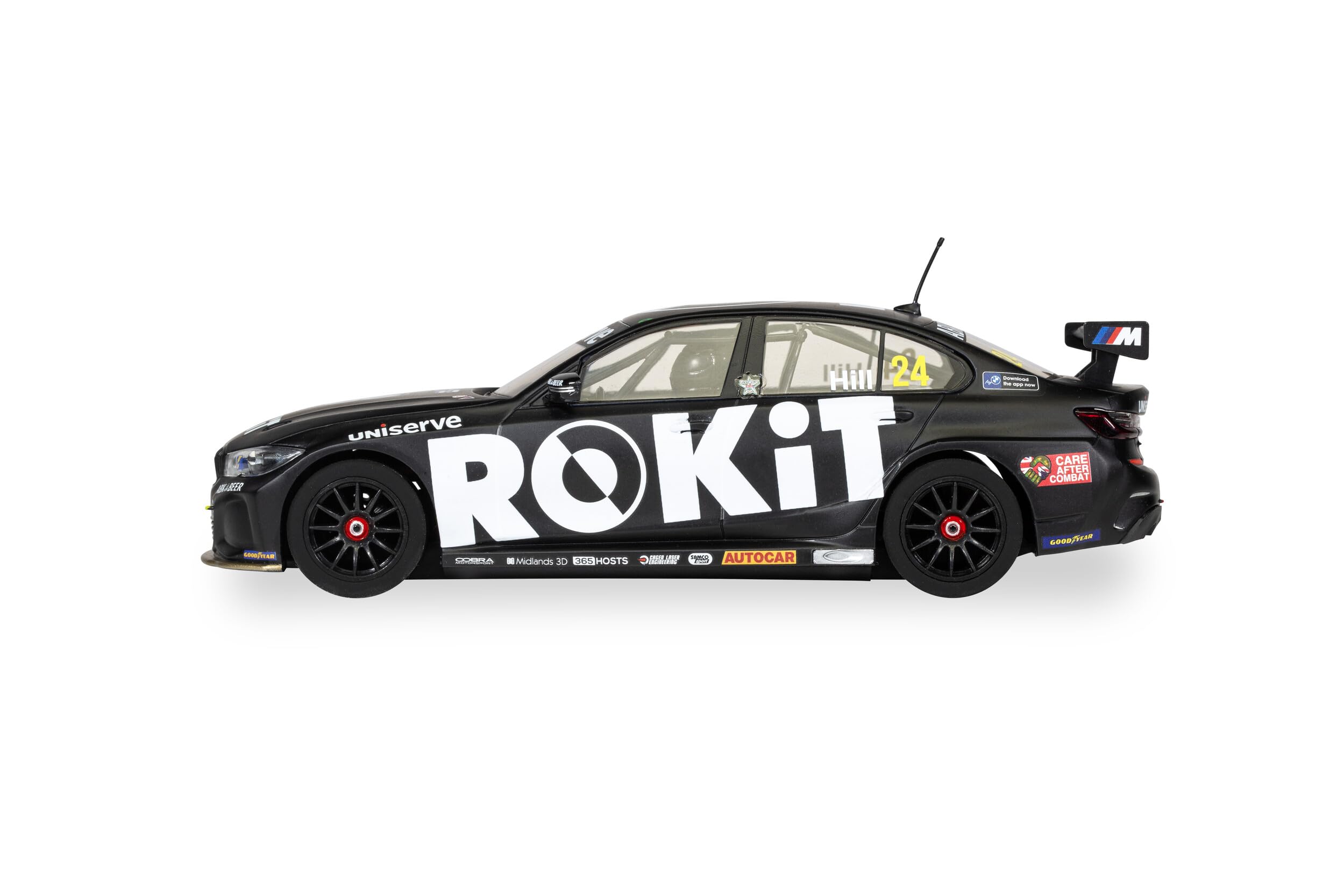 Amazon.com: Scalextric BMW 330i M Sport Jake Hill 2022 BTCC 1:32