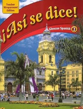 Hardcover Asi se dice: Glencoe Spanish 2, Teacher Wraparound Edition Book