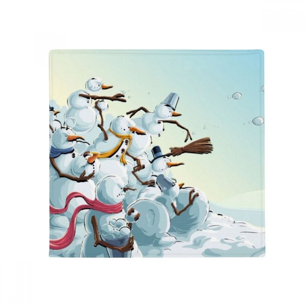 Tapis bonhomme de neige de noël antidérapant déco cuisine et salon