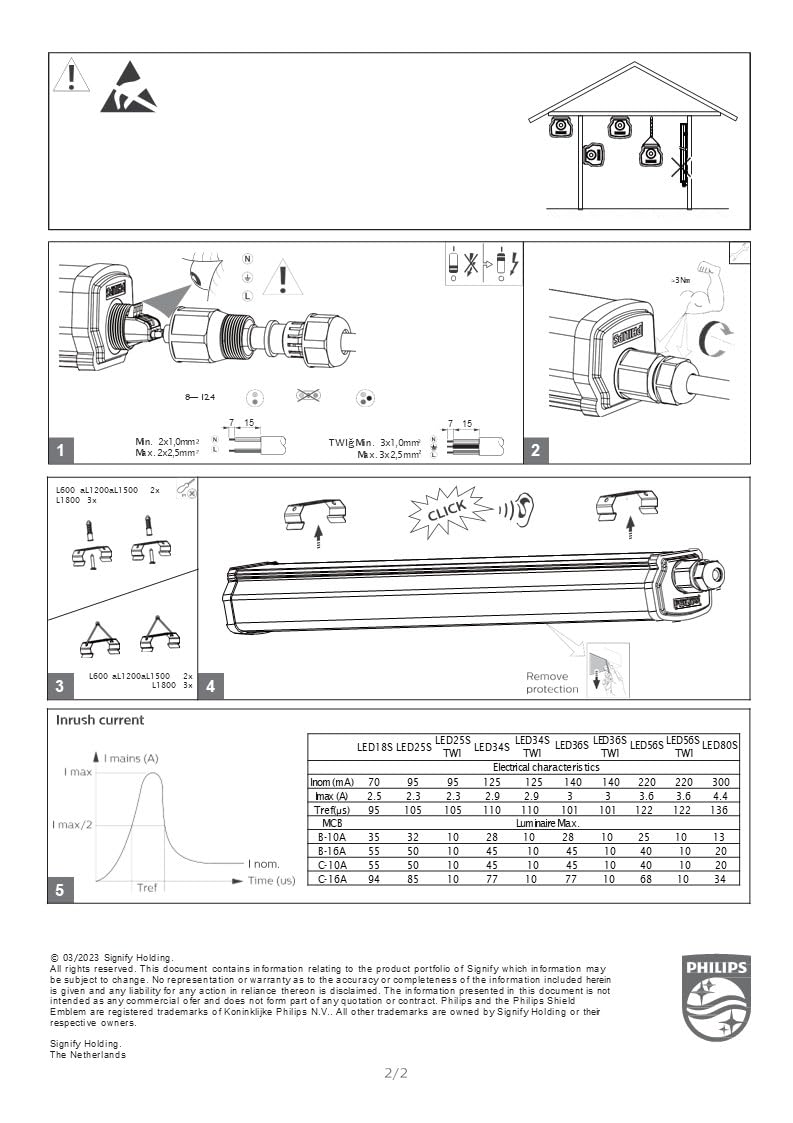WT060C LED56S/840 PSU L1500
