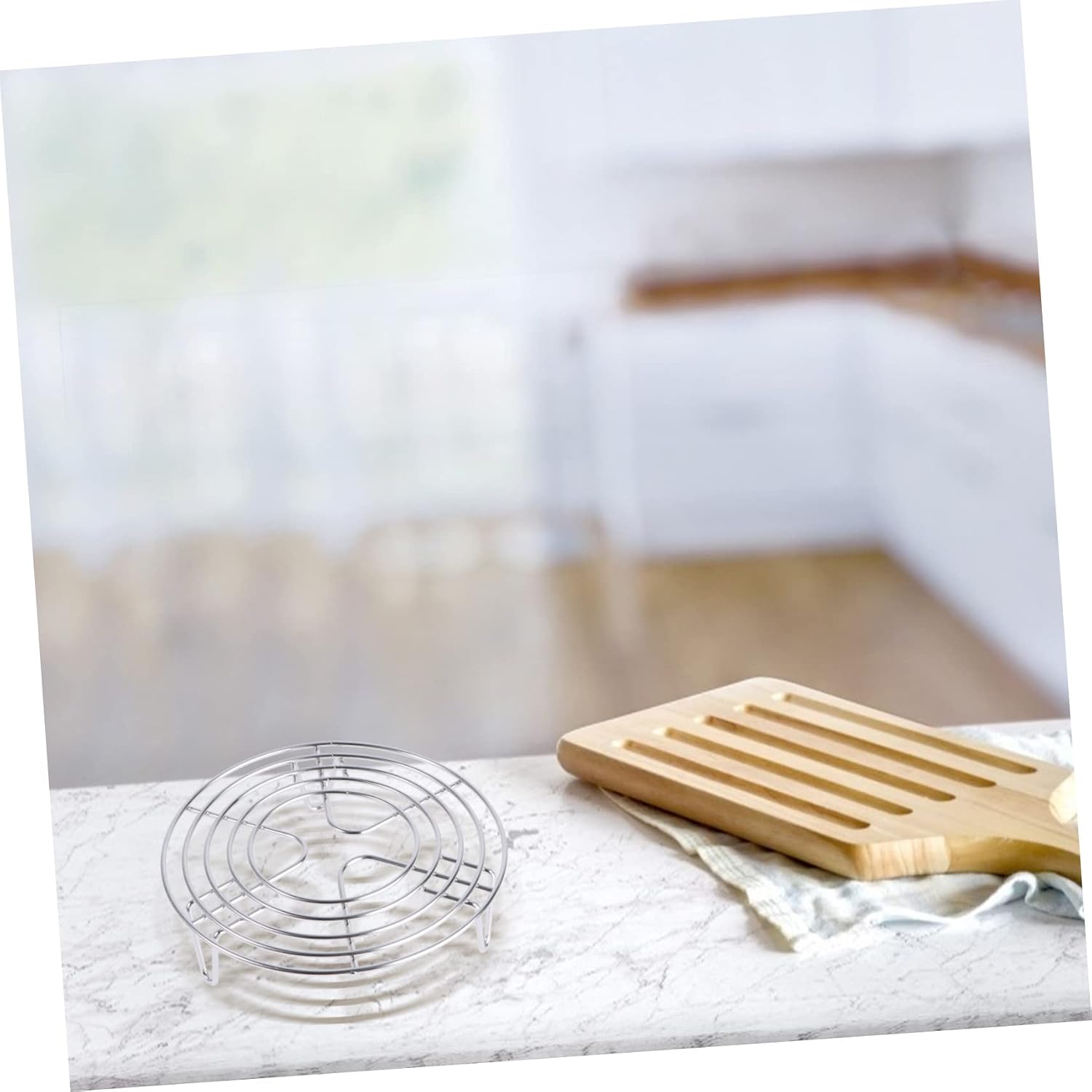 Rice Cooker Round Wire Rack Cooking Rack Stainless Steel Steam Kitchen Steam Round Design