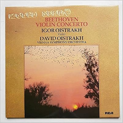 Oistrakh, Igor Beethoven Violin Concerto LP RCA GL25005 EX/EX 1971