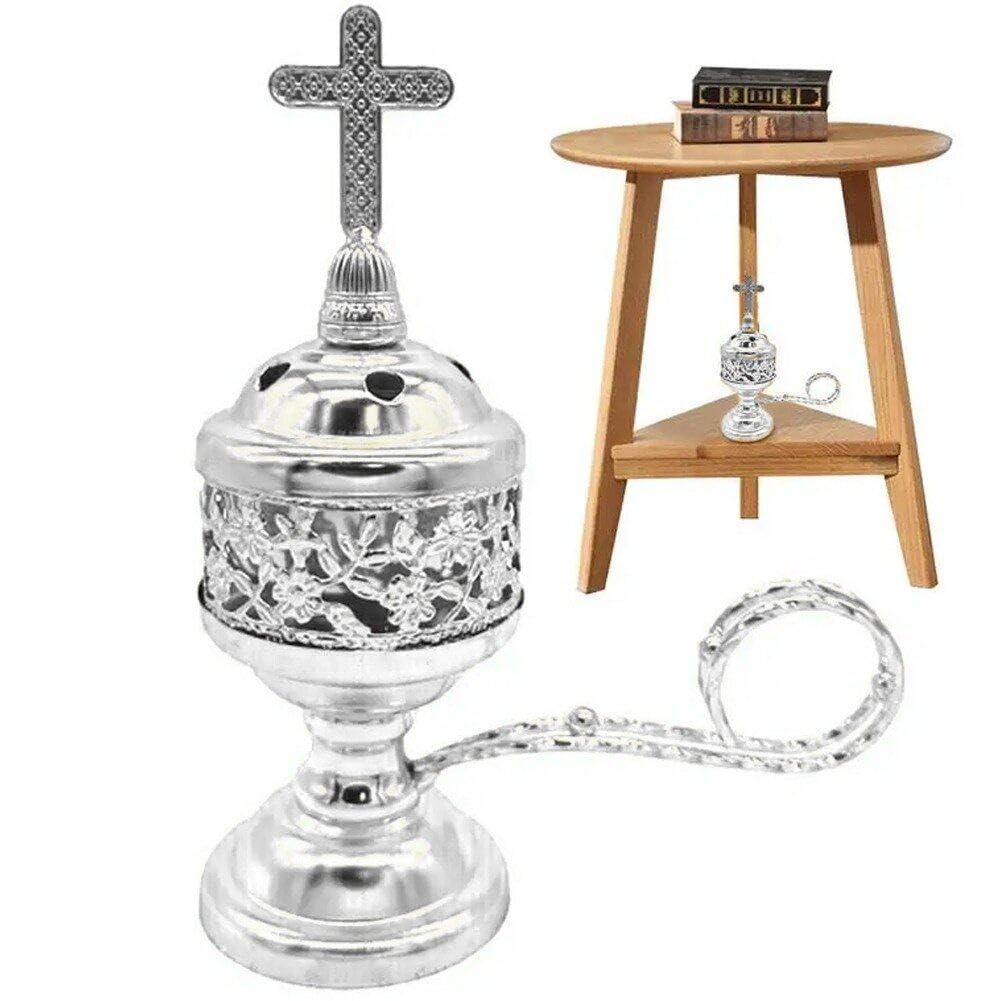 Brûleur d'encens vintage porte-encens d'aromathérapie pour yoga