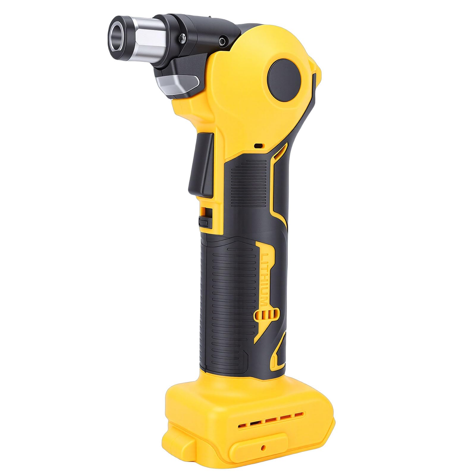 Cryfokt Cloueuse électrique sans Fil, Kit de Marteau Automatique avec Moteur sans Balais et Lumière LED pour le Travail du Bois, Compatible avec DCB203BT