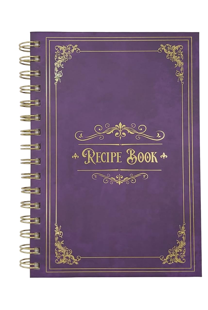 JoyfulDestiny Blank Recipe Book to Write Your Own Recipes