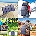 29W Solar Charger Solar Panel Charger, VITCOCO 2 USB Ports Foldable Portable Solar Phone Charger Compatible with iPhone 11/Xs/XS Max/XR/X/8/7, iPad, Samsung Galaxy LG etc.