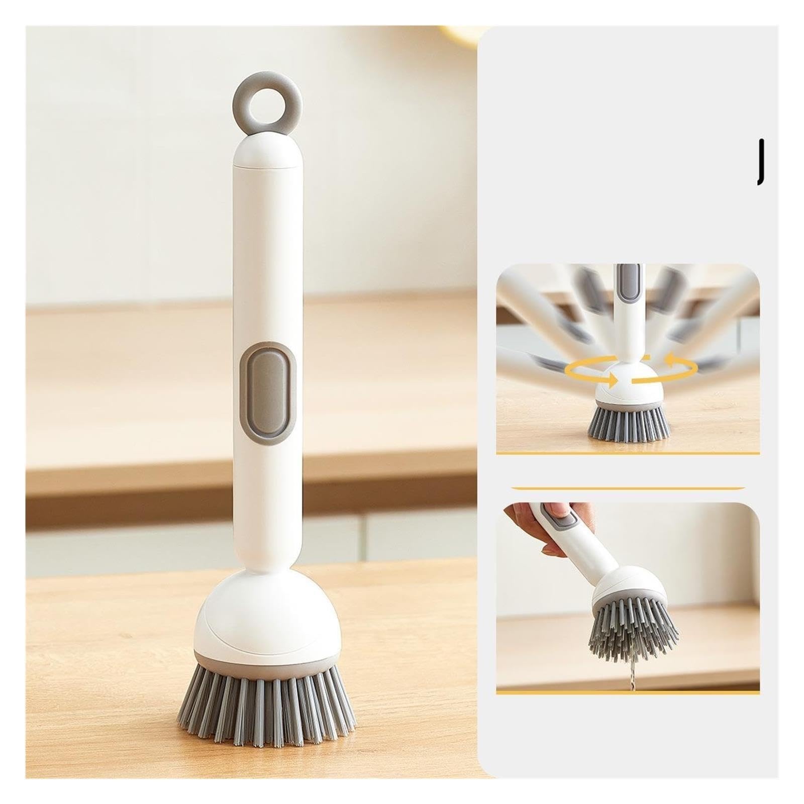 3pcs Kitchen Special Long Handle Pot Brush pour Cuisine