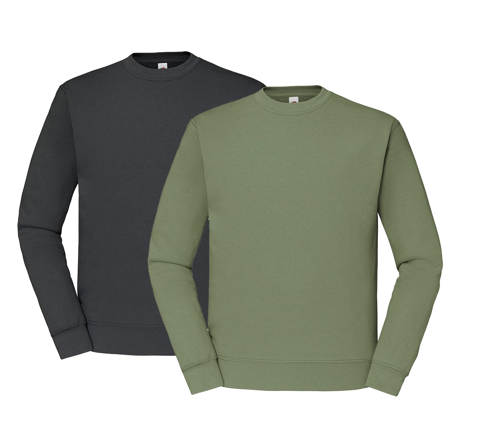Fruit Of The Loom Men's 1X Graphite, 1X Olive & 1X Hlkauf Block 62-202-0, Xl
