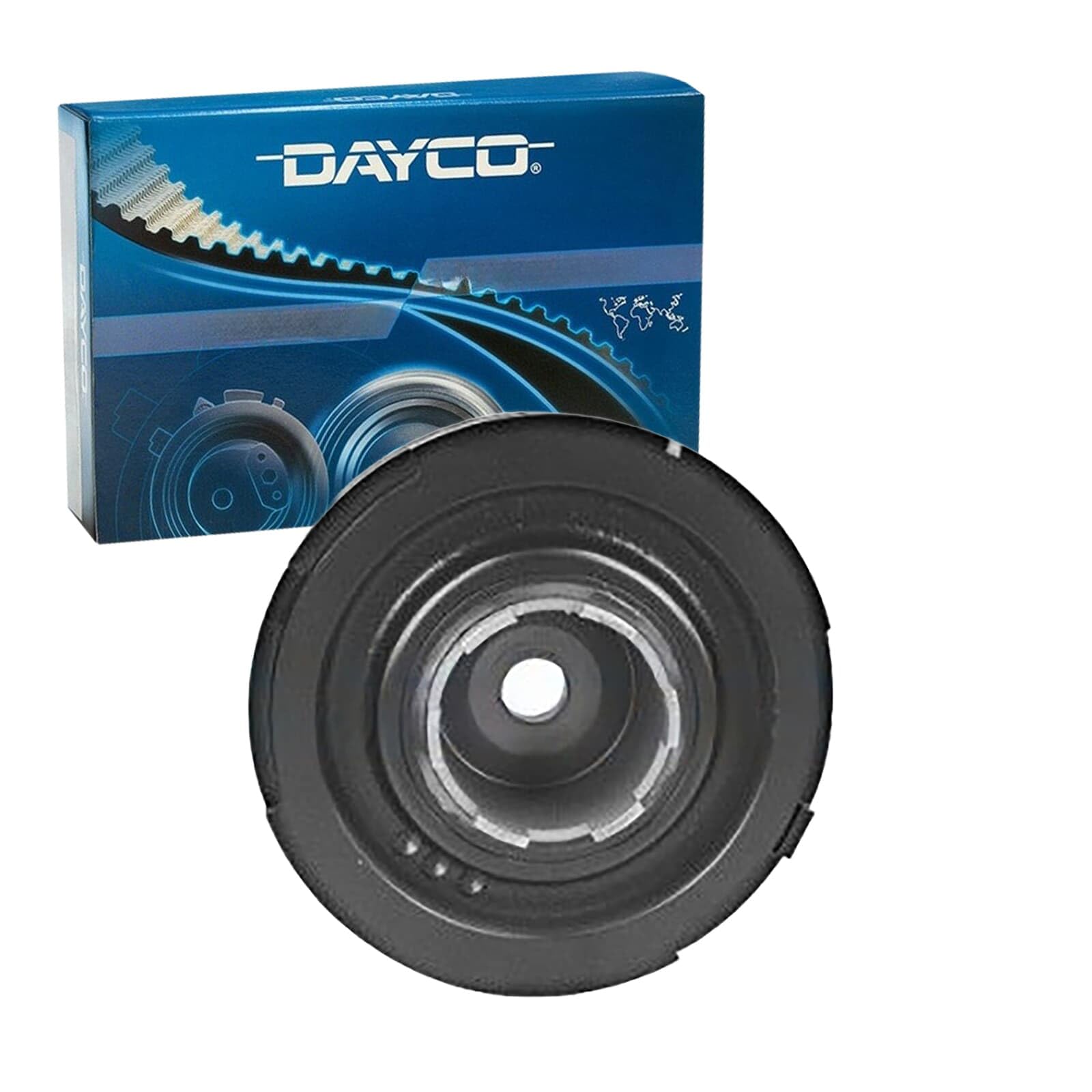BELT PULLEY CRANKSHAFT DPV1073 FOR LAND ROVER MG 204D3/M 47 2.0L 4cyl FREELANDER