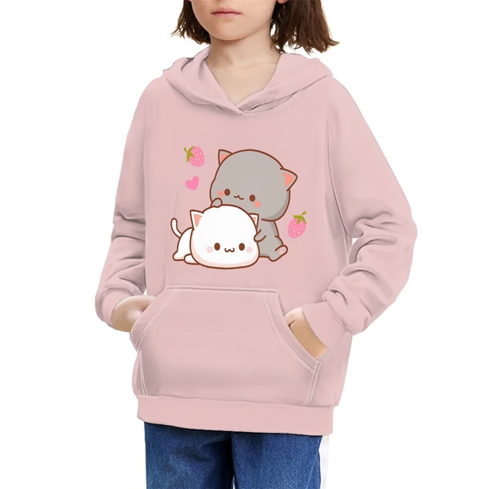 Showudesigns Sweat à capuche pour filles de 6 à 16 ans