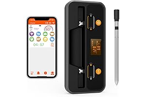 Wireless Bluetooth Meat Thermometer - Grill and Smoker Essential